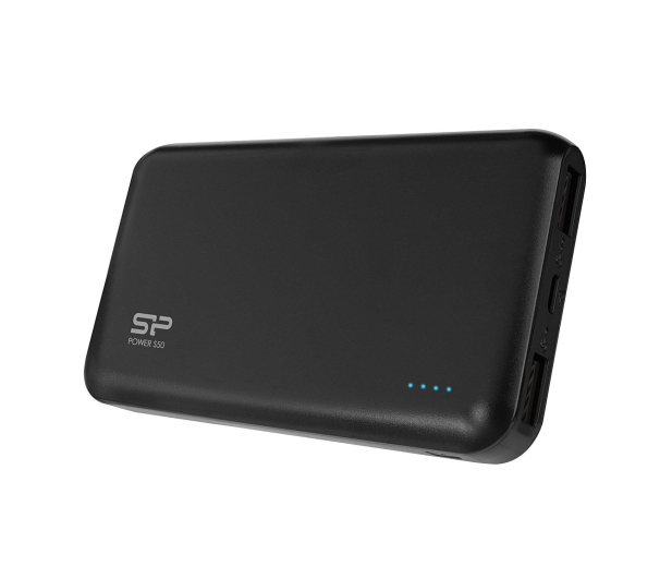 Silicon Power Power Bank 5000 mAh, 2.1A (czarny) - 526684 - zdjęcie 4